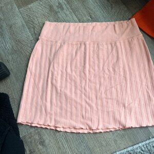 Aerie Offline large ribbed mini skirt